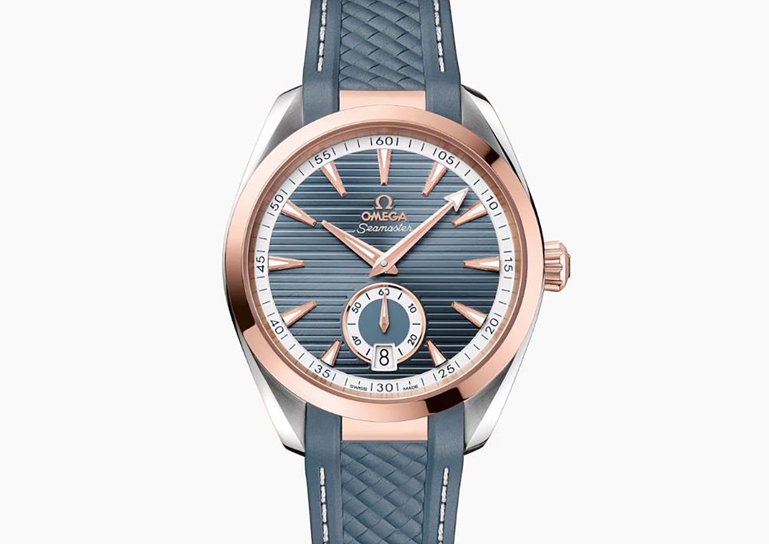 The Aqua Terra is the dressy member of the Seamaster family