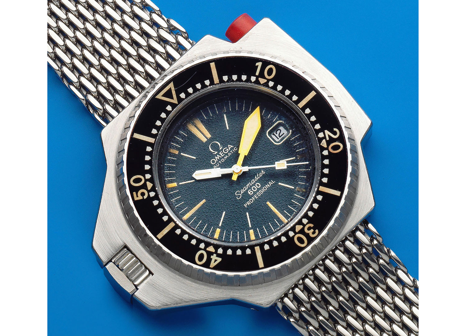 The highly distinctive Seamaster Ploprof. Image courtesy of Bonhams